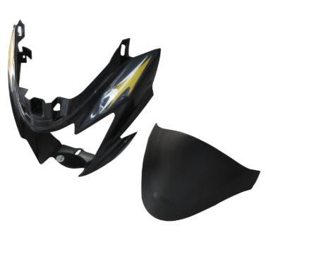 Head Light Visor/mask for suzuki Hayate (Grey)-SUZUKI