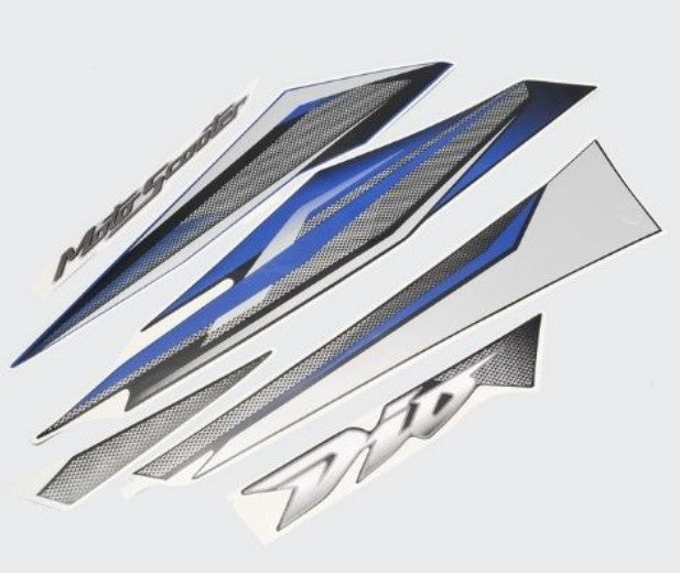 Sticker Set for Dio (2010) (Blue Shield)-HONDA