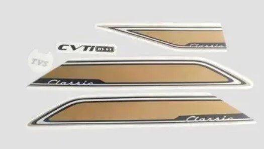 Sticker Set for Jupiter Classic Brown Shield -TVS