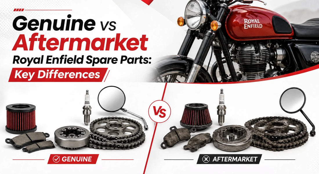 Genuine vs Aftermarket Royal Enfield Spare Parts Key Differences