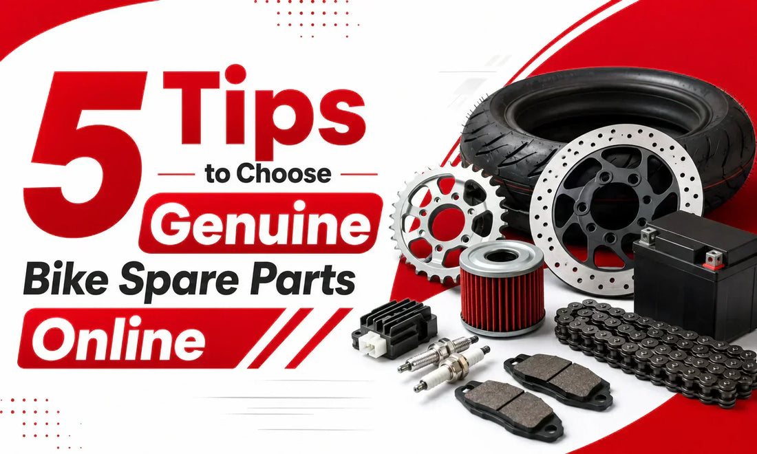 5 Tips to Choose Genuine Bike Spare Parts Online