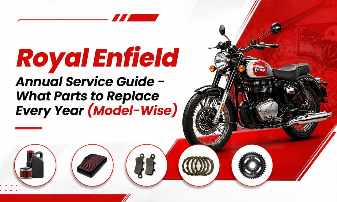 Royal Enfield Annual Service Guide - What Parts to Replace Every Year (Model-Wise)