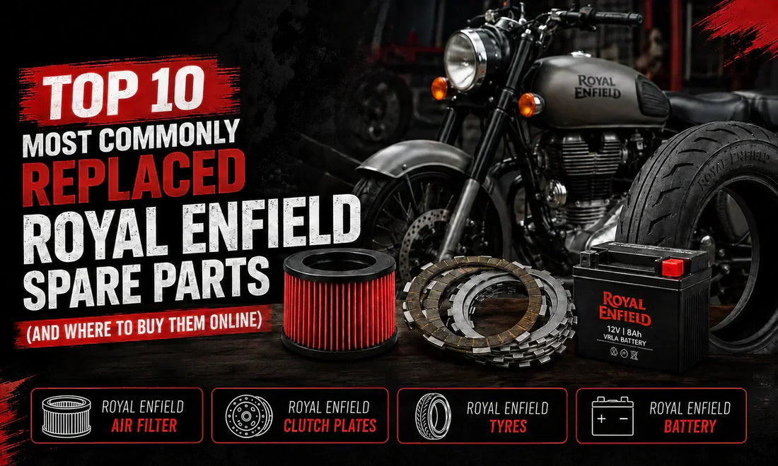 Top 10 Most Commonly Replaced Royal Enfield Spare Parts (And Where to Buy Them Online)