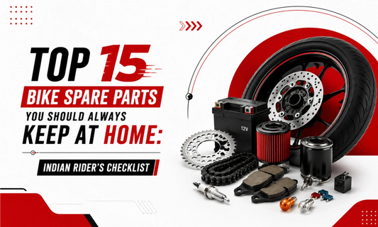 Top 15 Bike Spare Parts You Should Always Keep at Home Indian Rider's Checklist