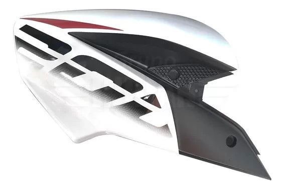 Fuel Tank cover Left Side Pearl Mett White(2021-2023) for BAJAJ PULSAR NS 200-bajaj