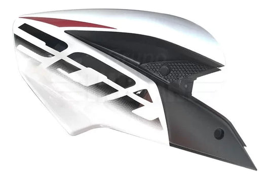 Fuel Tank cover Right  Side Pearl Mett White(2021-2023) for BAJAJ PULSAR NS 200-bajaj