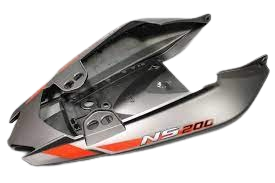 Seat Cowl assy Red & Grey(2017-2020) for BAJAJ PULSAR NS 200-bajaj