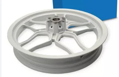 Alloy wheel front Satin Urban White(2021-2023) for BAJAJ PULSAR RS 200-bajaj