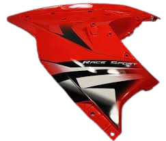 Tank Side Fairing Left Hand Passion Red-(2015-2016) for BAJAJ PULSAR RS 200-bajaj