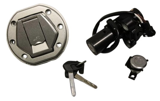 Lockset(3 in 1)(2017-2019) for BAJAJ PULSAR RS 200-bajaj