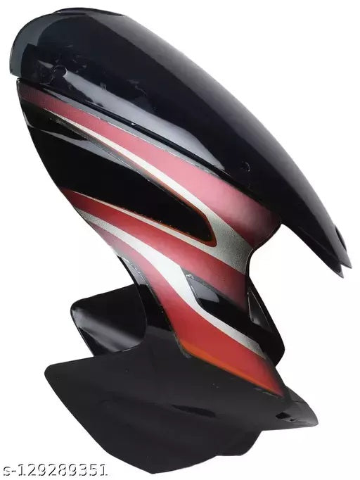 Visor Black & Red for Bajaj Discover 125 New-SAI