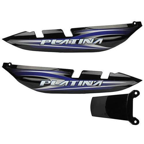 Tail Panel Black & Blue for Bajaj Platina Old-SAI