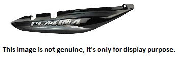 Tail Panel Black & Silver for Bajaj Platina New-SAI