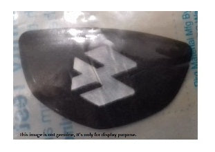 Visor Glass Sticker