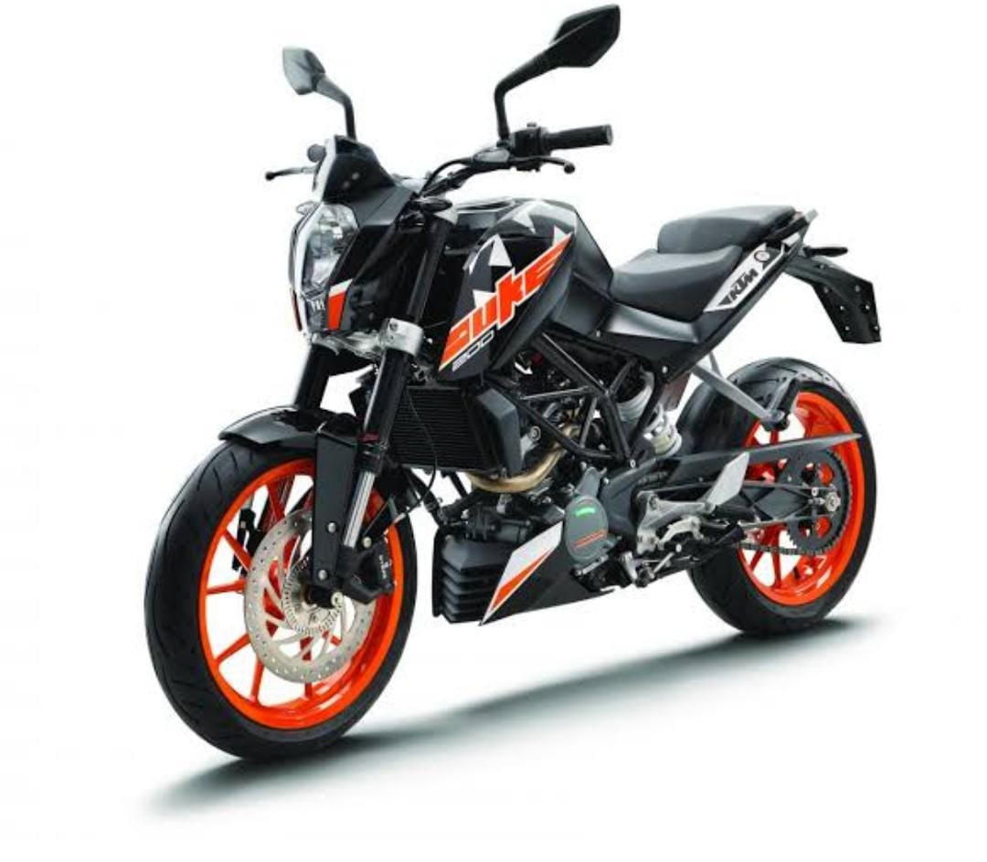 Sticker kit for KTM Duke 200-ABK