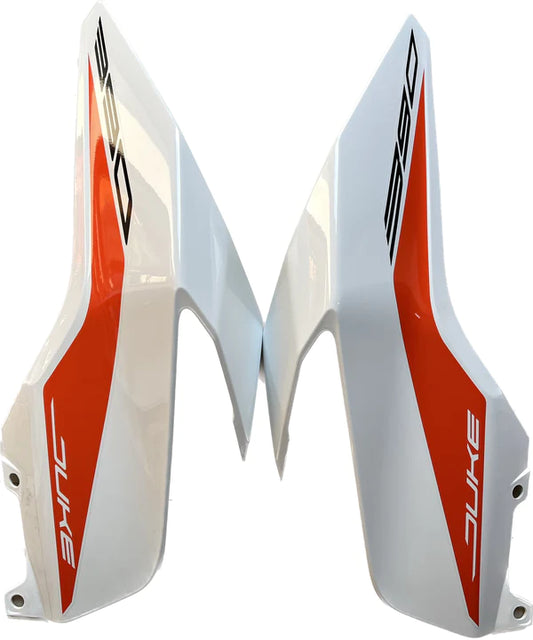 Tank Panels with orange Decals for KTM Duke 390-KTM