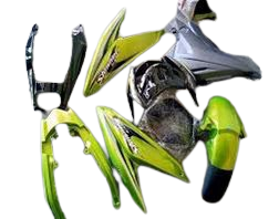 Body kit green for HERO  IGNITOR-SAI
