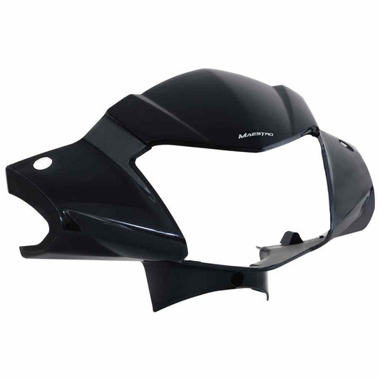 HEADLIGHT VISOR METALLIC BLACK for HERO MAESTRO-SAI