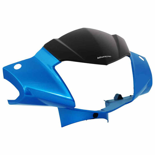 HEADLIGHT VISOR BLUE for HERO MAESTRO-SAI