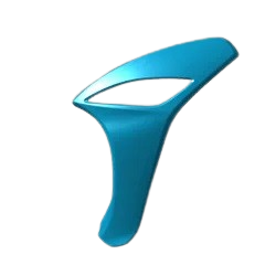 Cover LH FRONT (MAESTRO BLUE ) for HERO MAESTRO-HERO