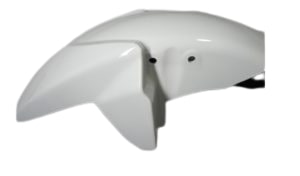 Mudguard White  for TVS Apache RTR 160 4V-Sai Company