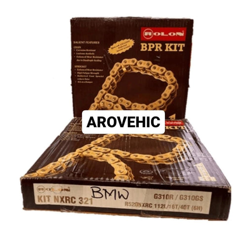 Brass Chain Sprocket Kit for BMW G 310-Rolon