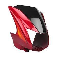 Visor Red Colour for TVS Star City-First Quality 