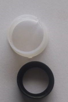 Carborator Bush O Ring White And Black  for TVS Super XL Heavy Duty-First Quality 