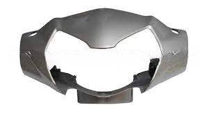 Visor Gray Colour for TVS Wego-First Quality 