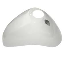 Front Mudguard White Colour  for Honda Activa HET-First-Quality