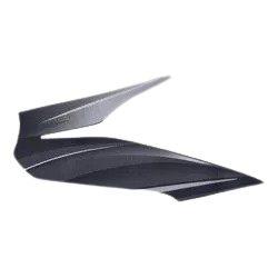 Stripe right front visor for HERO PASSION PRO-HERO