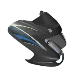 Set  cowl front black for HERO PASSION PRO-HERO