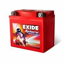 Exide Battery 7Lb No Company Commentment for Honda Unicorn New-Honda