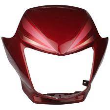 Visor Wine Red Colour for Honda Shine Type 5-First Quality