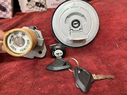 Lock set for TVS APACHE RTR 160 NEW-MINDA