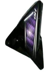 Side Panel Set-Black And Purple  for Honda Dream Yuga-First Quality