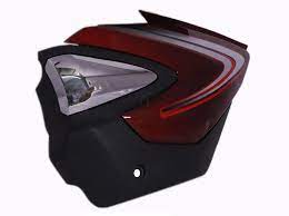 Side Panel Without Garnish Model [Het Model] for Honda Shine Type 6-Honda