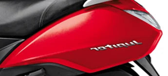 side panel comp left hand VOLCANO RED for TVS JUPITER-TVS