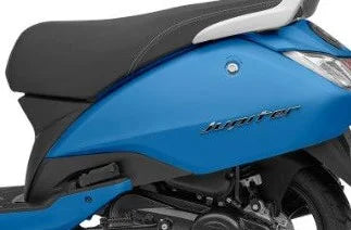 Side panel comp left hand matte blue for TVS JUPITER-TVS