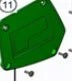 Cover air cleaner for TVS NTORQ-TVS