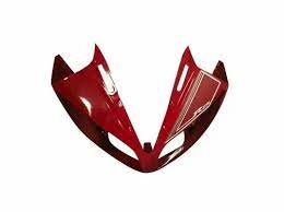 Sport Red Front Visor Piece for Yamaha R15 V1-SAI