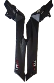 Frontpanel matt red for TVS NTORQ-TVS