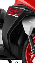 Panel bottom right side racing red xp  for TVS NTORQ-TVS
