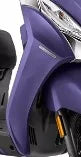 Panel pearl blue front right side for TVS NTORQ-TVS
