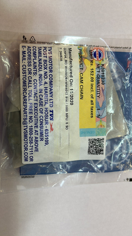 Cam chain for TVS  SCOOTY PEP PLUS-TVS