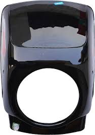 Headlight visor black for TVS SUPER XL HEAVY DUTY-TVS