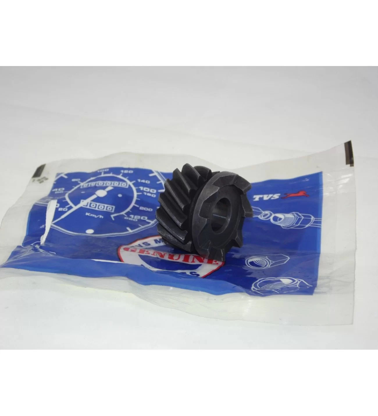 Gear driven kick start for TVS WEGO-TVS