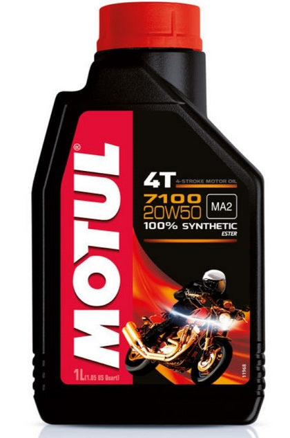 7100 20 w 50 motul 1 litre fully synthetic engine oil for YAMAHA  CRUX-MOTUL