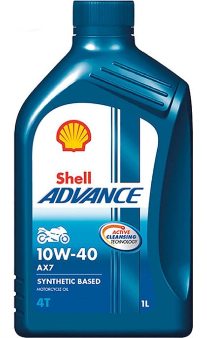Shell advance 10 w 40 engine oil  for YAMAHA  CRUX-KAMAL PACKING KIT