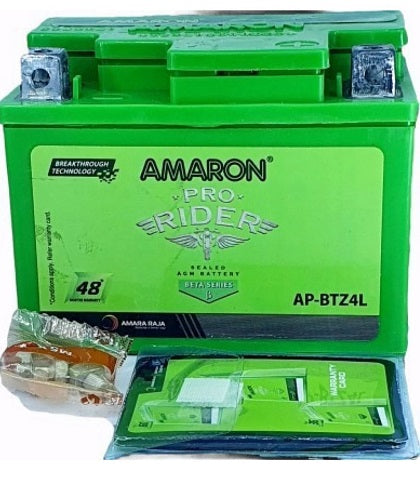 Z5 Amaron battery with 4 years waranty  for YAMAHA  CRUX-AMARON